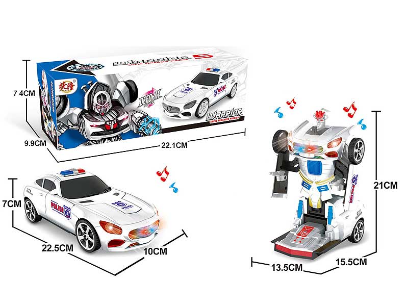 B/O universal Transforms Car W/L_M toys
