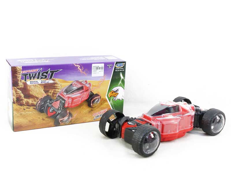 B/O Explode Twist Car(2C) toys