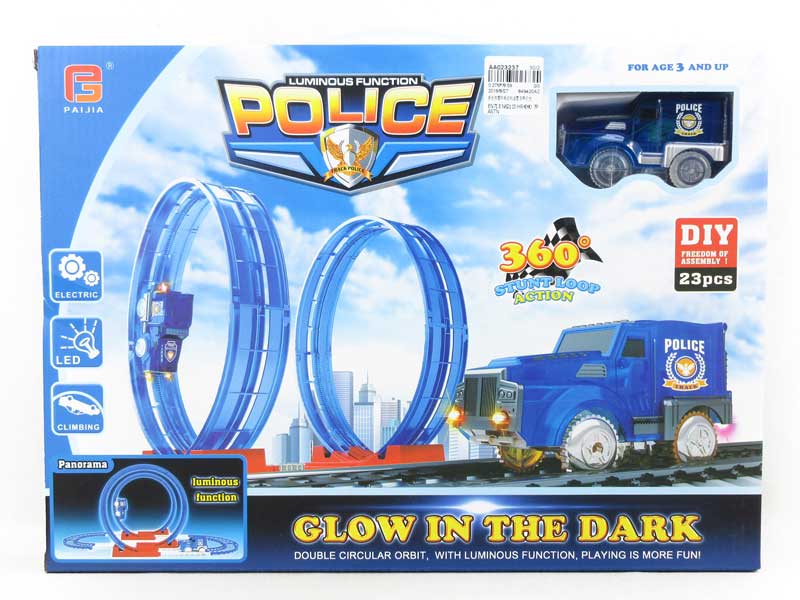 B/O Orbit Police Car W/L toys