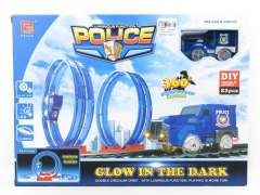 B/O Orbit Police Car W/L