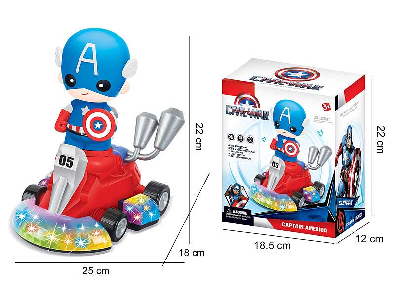 B/O universal Go-kart W/L_M toys