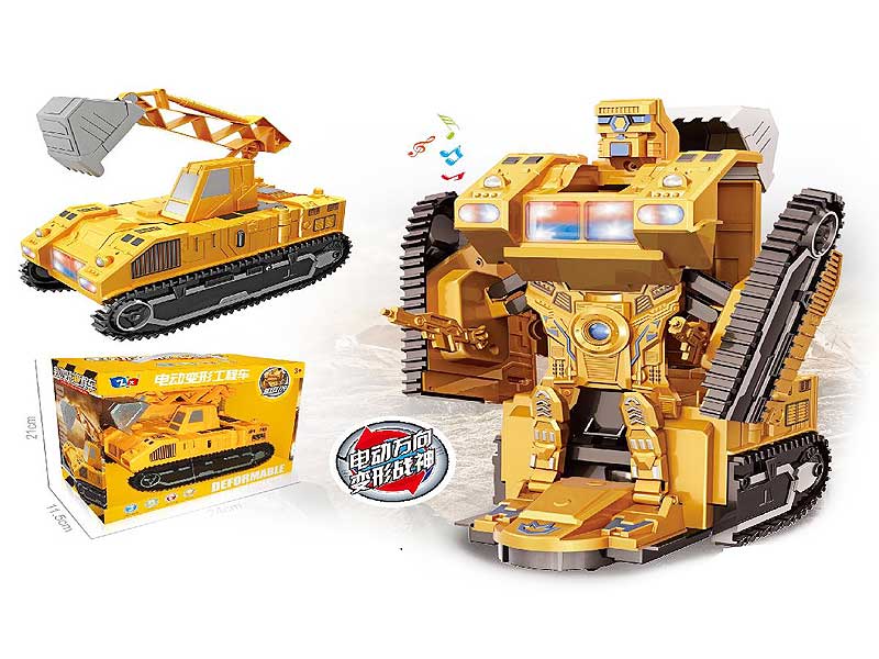 B/O universal Transforms Construction Truck W/M toys