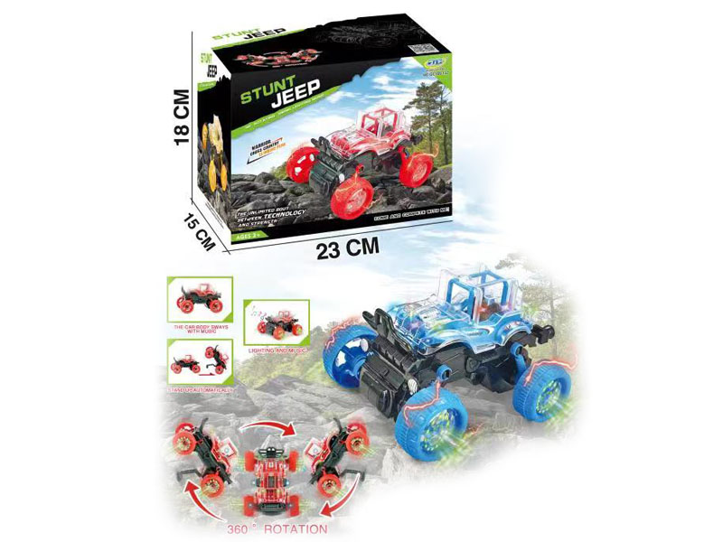 B/O Stunt Jeep(3C) toys
