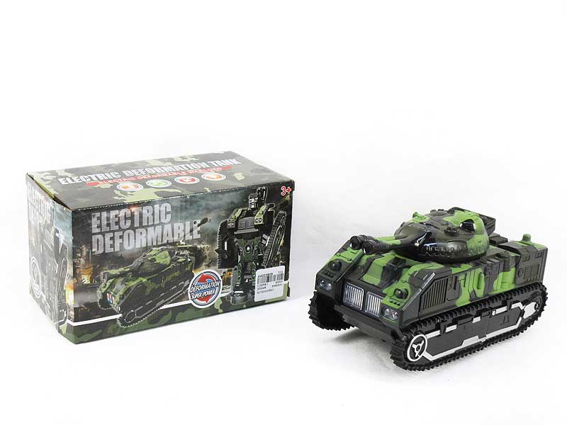 B/O universal Transforms Tank W/M toys