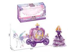 B/O Carriage & Doll toys