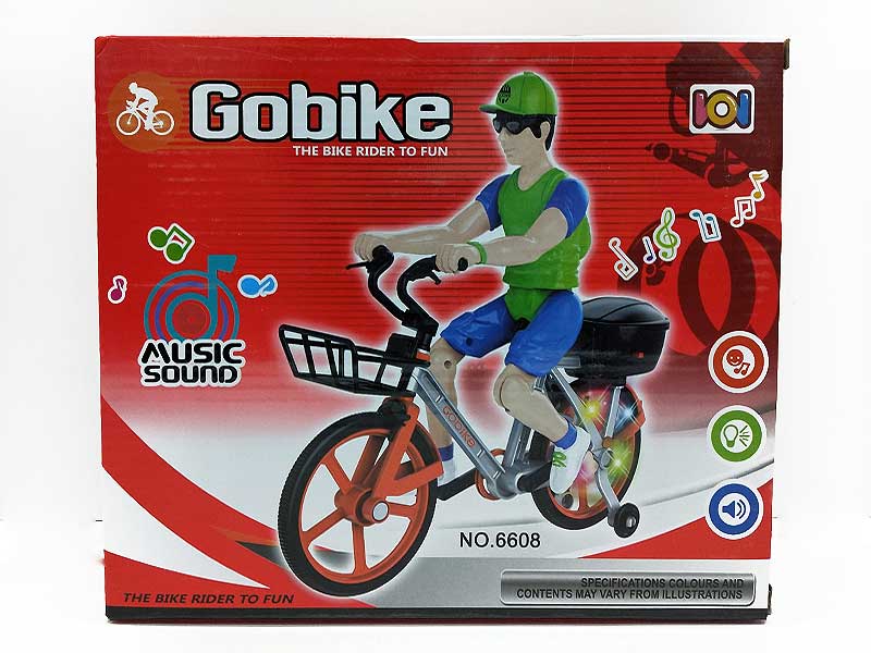 B/O Bicycle W/M toys