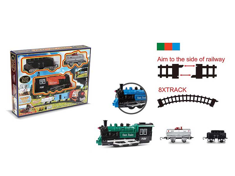 B/O Smoke Train W/L_S(3C) toys