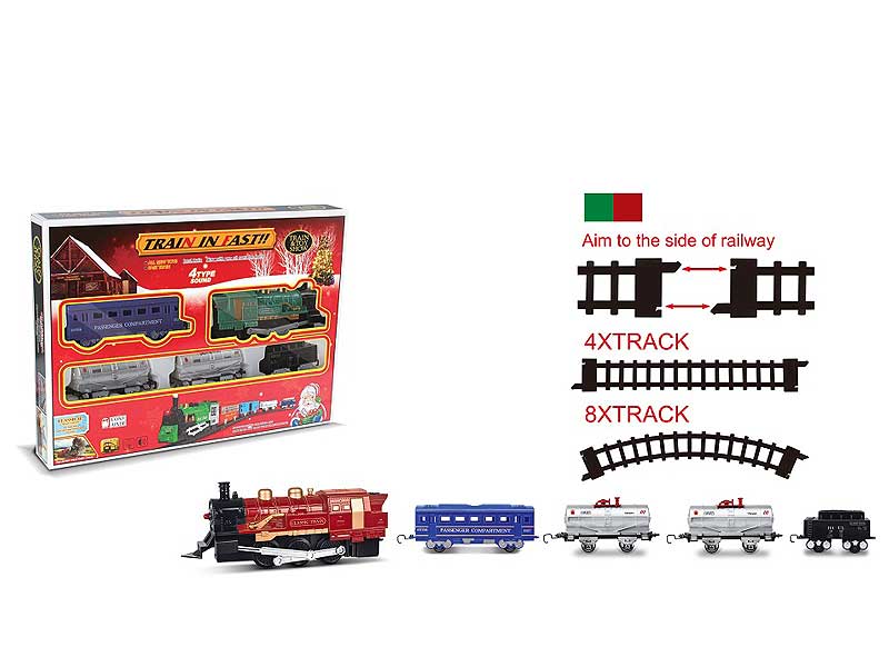 B/O Smoke Train W/L_S toys