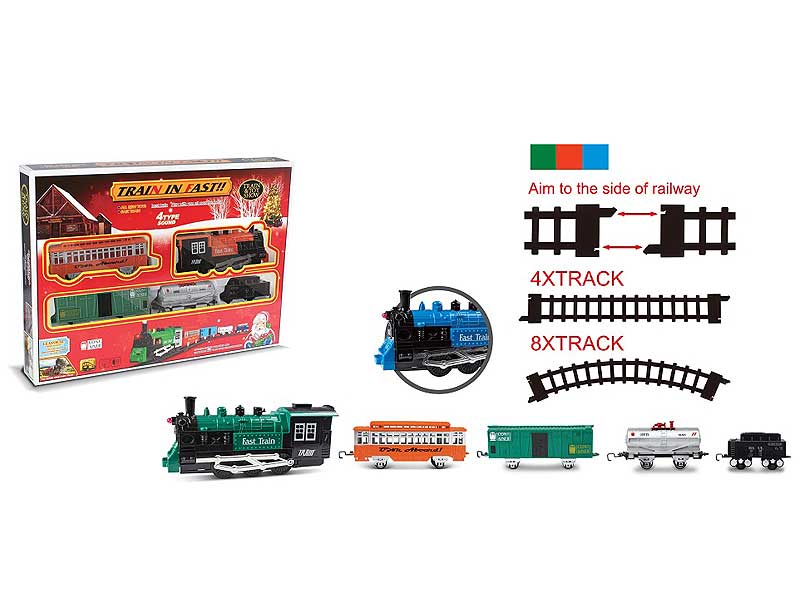 B/O Smoke Train W/L_S(3C) toys