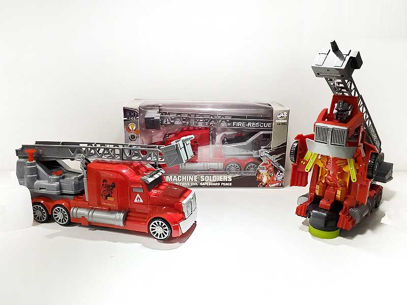 B/O universal Transforms Fire Engine toys
