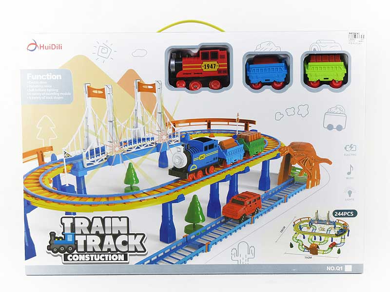 B/O Rail Car W/L_S toys