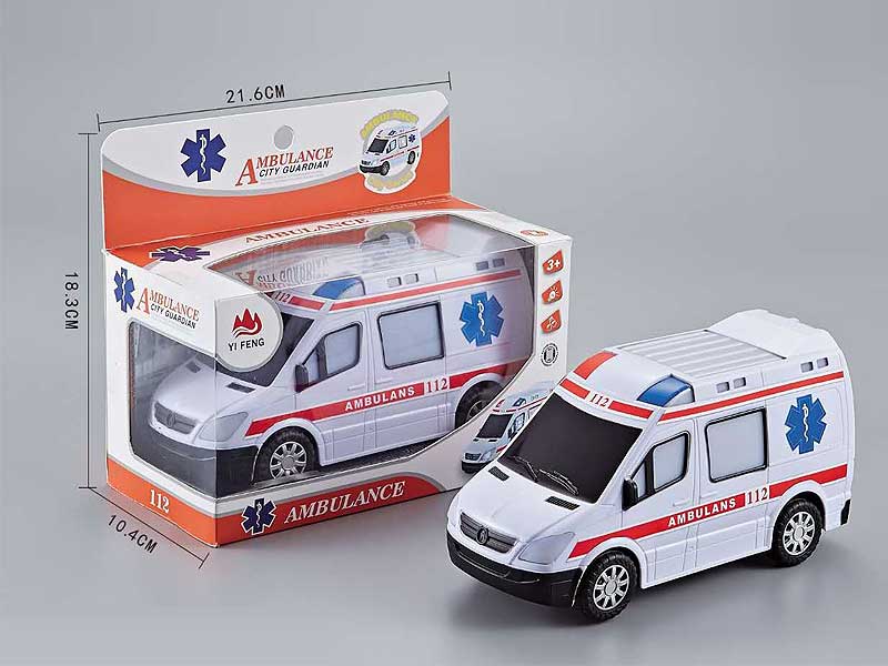 B/O universal Ambulance Car W/L toys