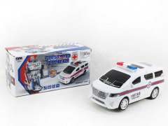 B/O universal Transforms Ambulance W/L_M toys