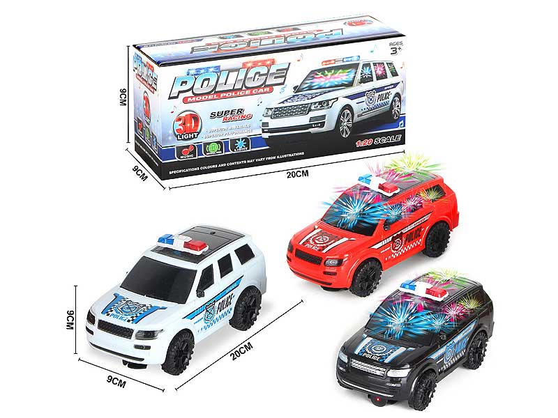 B/O universal Cross-Country Police Car W/L_M(3C) toys