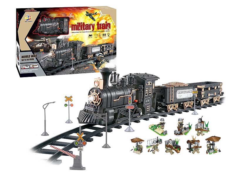 B/O Smoke Rail Train W/L toys
