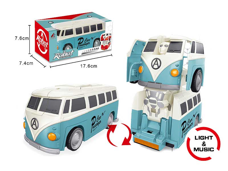 B/O Transforms Bus toys