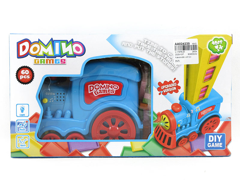 B/O Domino Train W/L_M toys