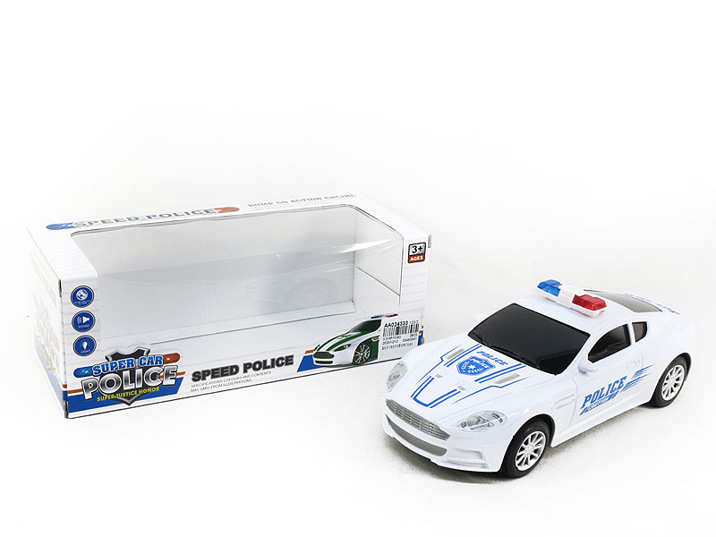 B/O universal Police Car W/L_M toys