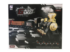 Die Cast Smoky Track Train B/O W/L_M