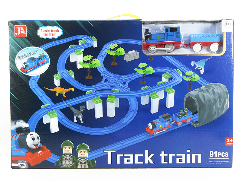 B/O Block Rail Car toys