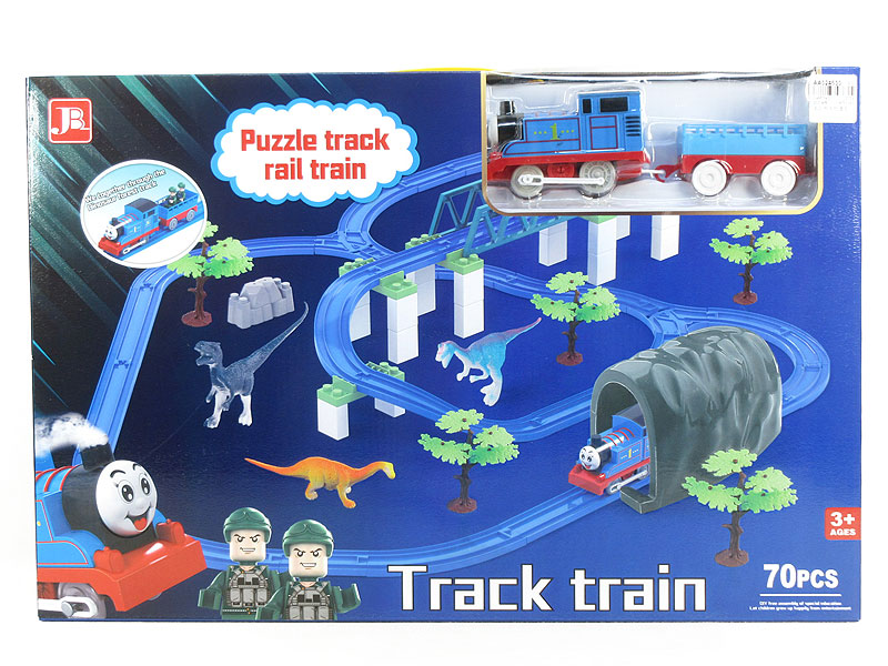 B/O Block Rail Car toys
