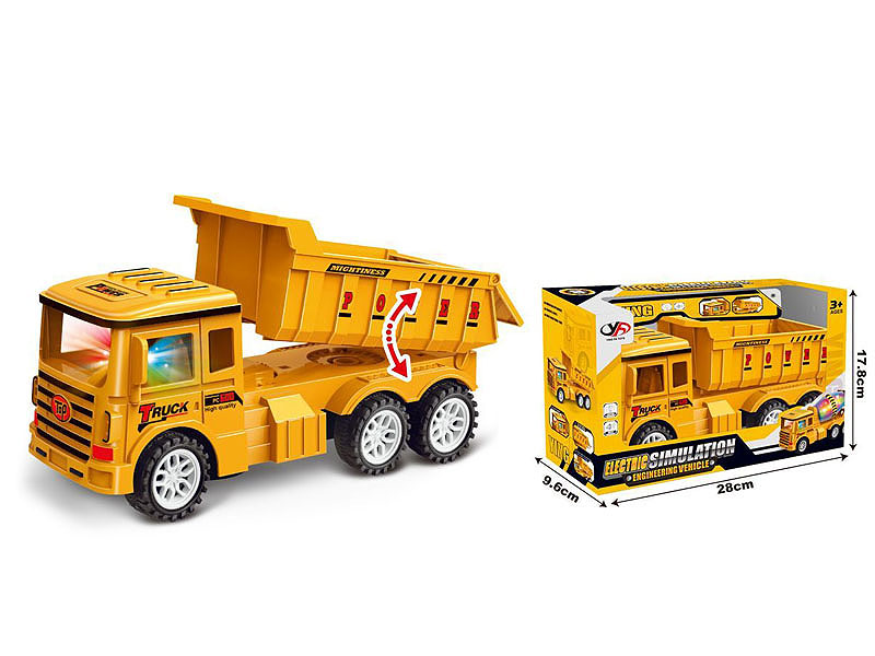 B/O universal Construction Truck W/L toys