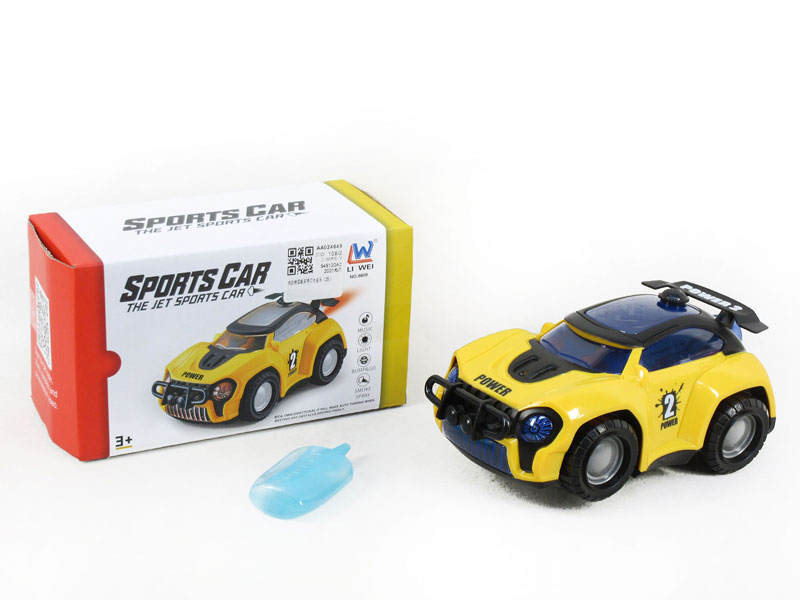 B/O Spray Sports Car W/L_M(2C) toys