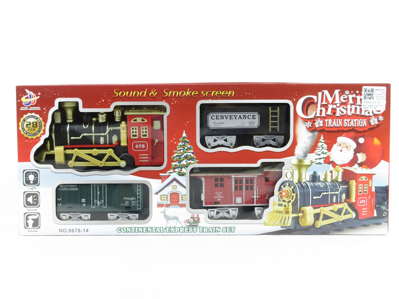 B/O Smoke Orbit Train Set W/L_M toys