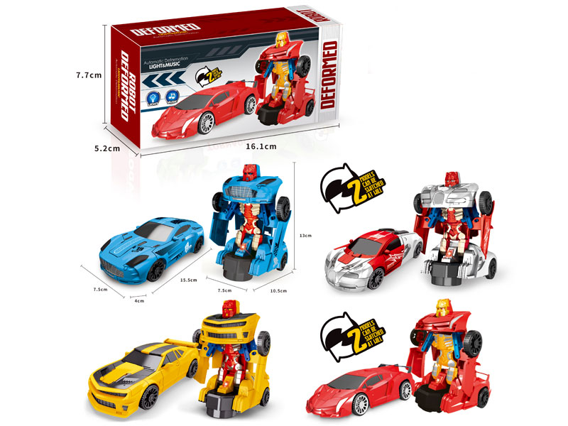 B/O universal Transforms Car(4S) toys