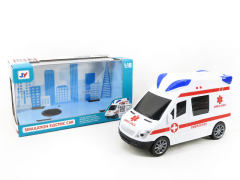 1:18 B/O Bump&go Ambulance Car W/L_M