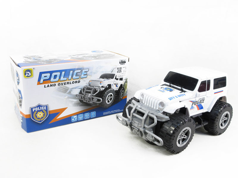 B/O universal Transforms Police Car W/L_M toys