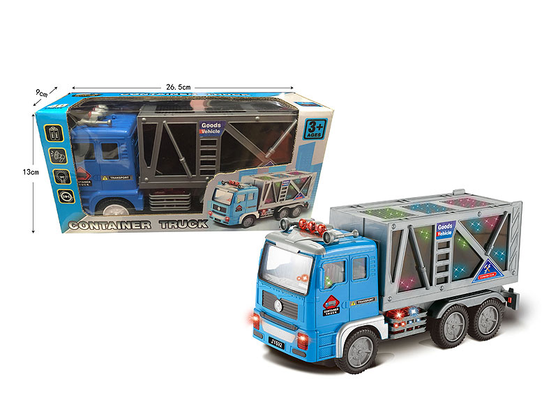 B/O Container Truck W/L toys