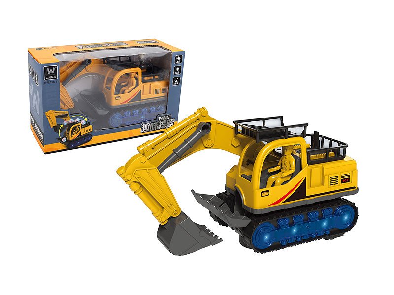 B/O Shooting Excavator toys