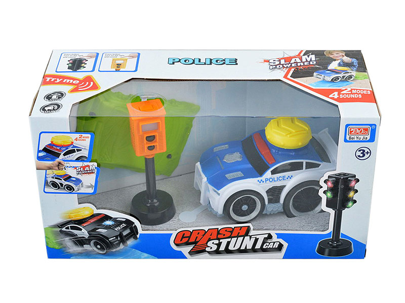 B/O Police Car W/L_S & Traffic Lights toys