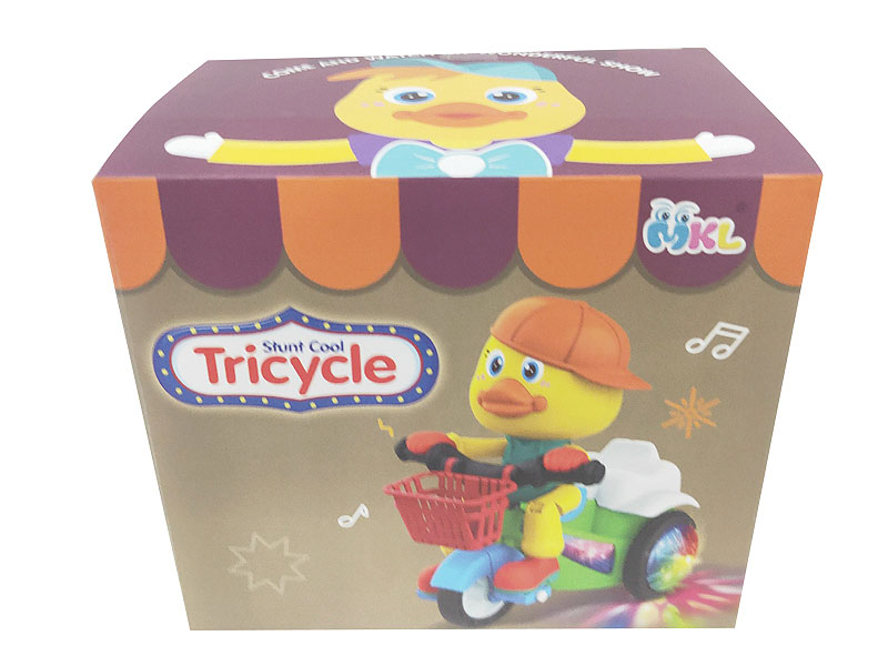 B/O Stunt Tricycle toys