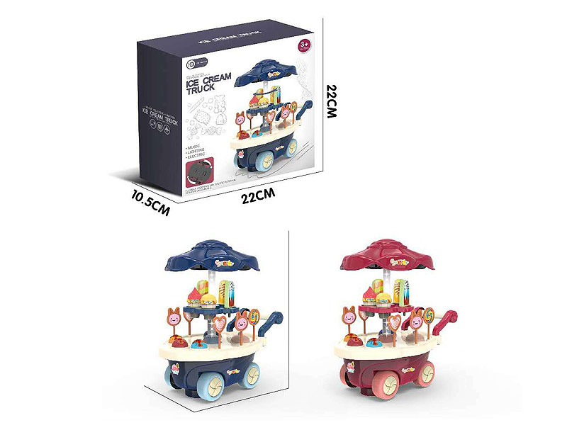 B/O universal Icecream Car(2C) toys