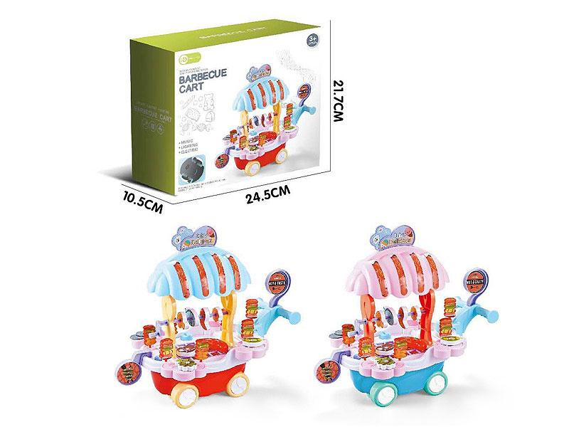 B/O universal Barbecue Car(2C) toys