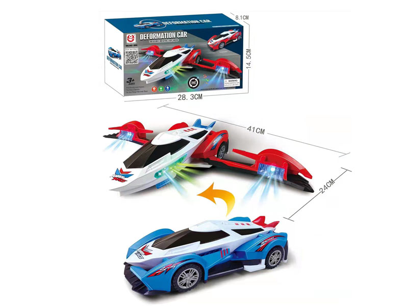B/O universal Transforms Spors Car W/L_M(2C) toys