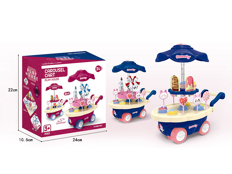 B/O Ice Cream Car W/L_M(2C) toys