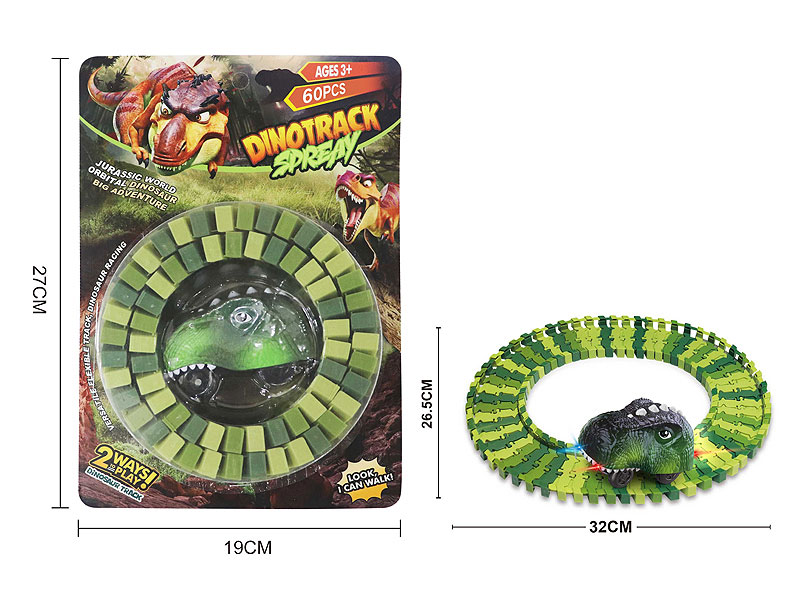 B/O Orbit Dinosaur W/L toys