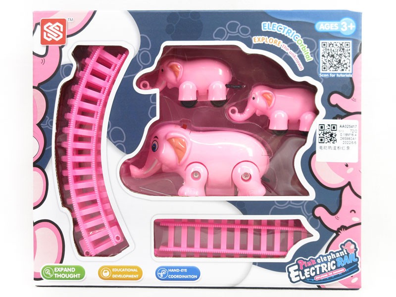 B/O Track Elephant toys