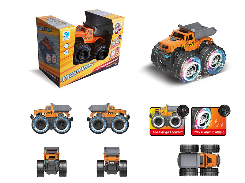 B/O Truck W/L_S toys