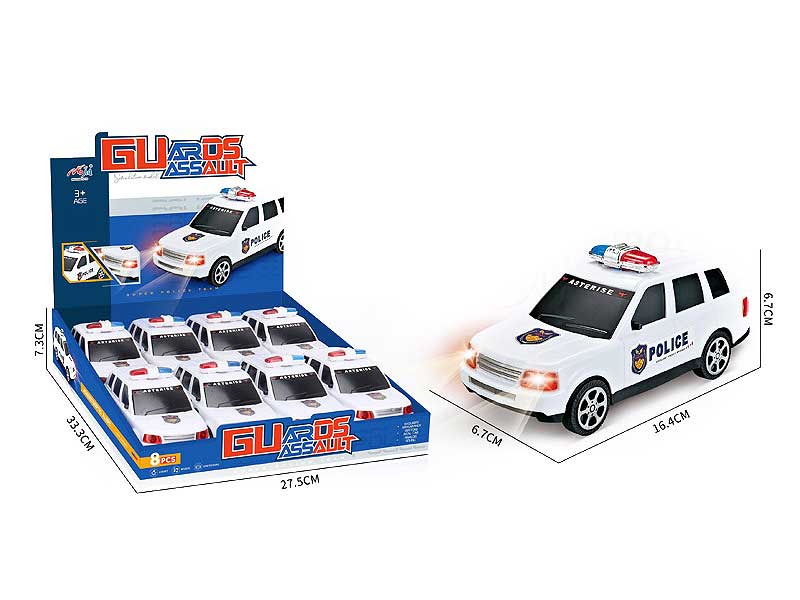 B/O Police Car(8in1) toys
