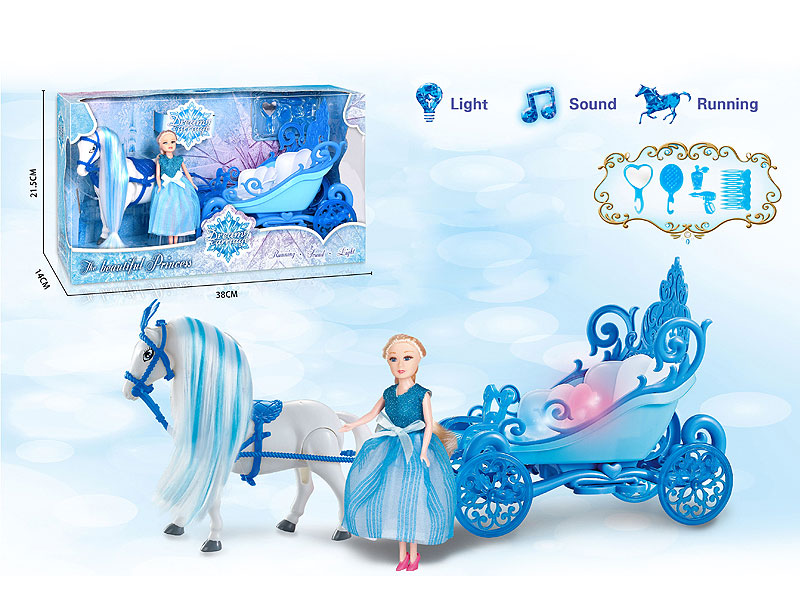 B/O Carriage W/L_M & Princess toys