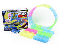 B/O Luminous Track Jeep W/L(2C) toys