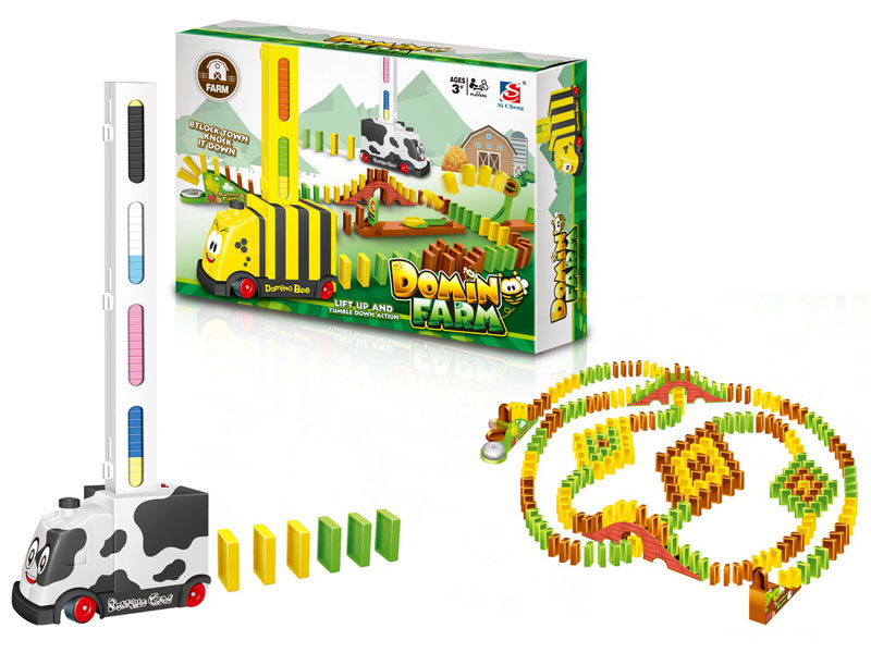 B/O Domino Cow Car toys