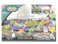 B/O Diy Dinosaur Rail Car