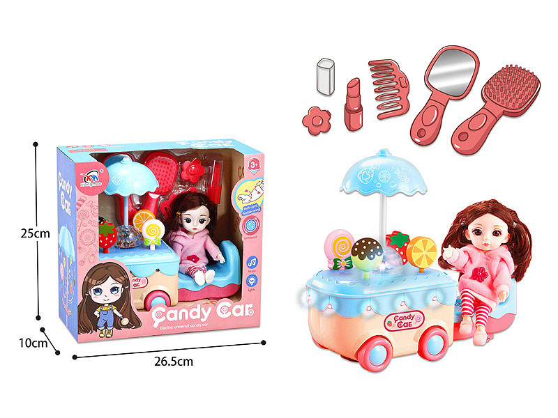 B/O universal Candy Car W/L_M toys