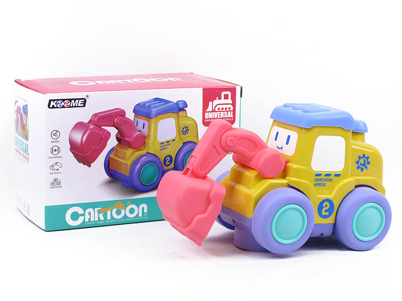 B/O universal Construction Car W/M toys
