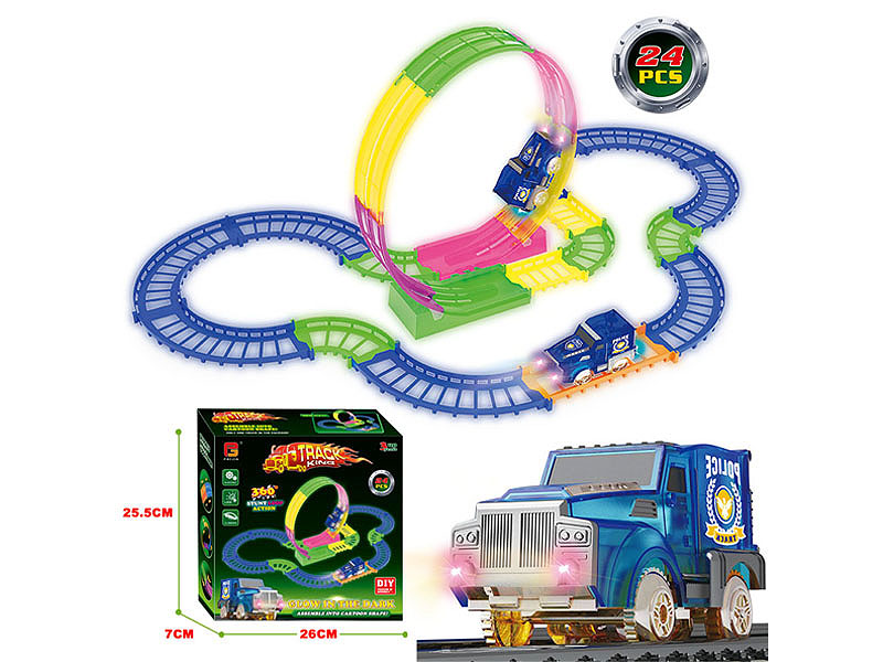 Luminous B/O Rail Car toys